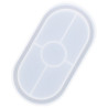 JESMONITE - Moule en Silicone - Coupelle Ovale - 18x9,5cm