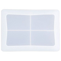 JESMONITE - Silicone Mould - Rectangular Dish - 15x11cm