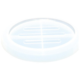 JESMONITE - Moule en Silicone - Porte-Savon - 15x10,5x2,6cm
