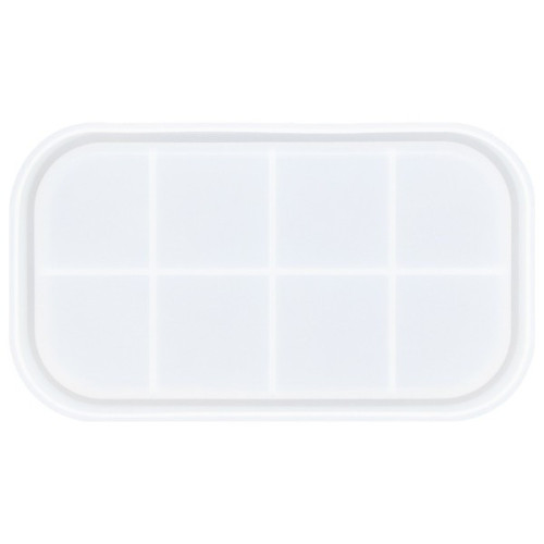 JESMONITE - Moule en Silicone - Plateau Rectangulaire - 26,4x15,1x2,2cm