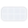 JESMONITE - Moule en Silicone - Plateau Rectangulaire - 26,4x15,1x2,2cm