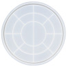 JESMONITE - Silicone Mould - Round Tray - Ø26,5x2,4cm