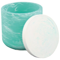JESMONITE - Silicone Mould - Smooth Tall Pot with Lid - Ø8x7,7cm