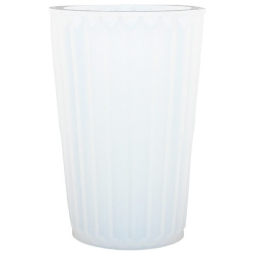JESMONITE - Moule en Silicone - Vase Fleur - 15,2x10,5x7,5cm