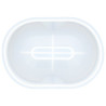JESMONITE - Silicone Mould - Oval Soap Dish - 12x8,5x2cm