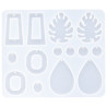 RESLIN - Moule en Silicone - Boucles d'Oreilles Feuille - 13,7x11,8x0,8cm