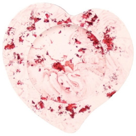 JESMONITE - Silicone Mould - Extra Sturdy Heart Coaster - 11,8x10,5x1,2cm