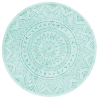JESMONITE - Moule en Silicone - Dessous De Verre Mandala - 11x11x2cm