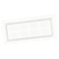 JESMONITE - Moule en Silicone - Coupelle Rectangulaire S - 26,6x12,1x3,2cm