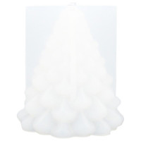 JESMONITE - Silicone Mould - Wide Christmas Tree - 8,4x8,4x9,2cm