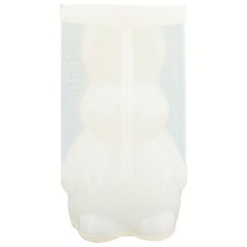 JESMONITE - Moule en Silicone - Moyen Lapin - 11,9x7,2x5,5cm