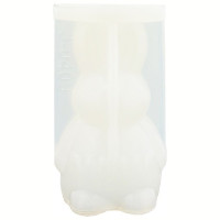 JESMONITE - Moule en Silicone - Moyen Lapin - 11,9x7,2x5,5cm