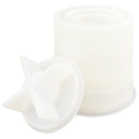 JESMONITE - Silicone Mould - Donut Cup with Lid - 9x9x8,2cm