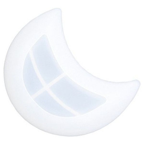 JESMONITE - Moule en Silicone - Lune-shaped Assiette - 11,7x7x2,7cm