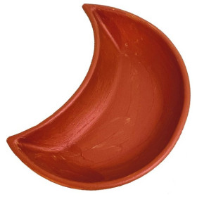 JESMONITE - Silicone Mould - Moon-shaped Plate - 11,7x7x2,7cm