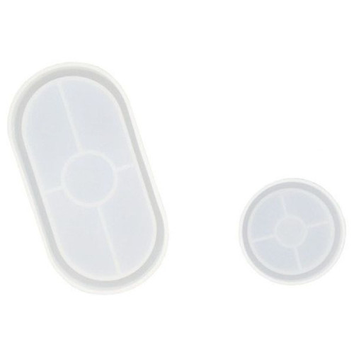 JESMONITE - Silicone Mould - Set Oval Bowl - 18x9,5x1,6cm
