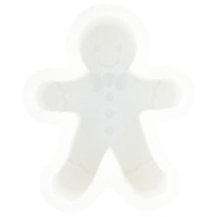 JESMONITE - Moule en Silicone - Gingerbread Boy - 12,5x10x3cm