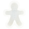 JESMONITE - Moule en Silicone - Gingerbread Boy - 12,5x10x3cm