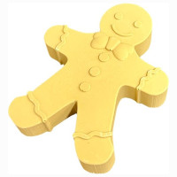 JESMONITE - Moule en Silicone - Gingerbread Boy - 12,5x10x3cm