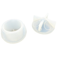 JESMONITE - Silicone Mould - Mushroom Pot - 8,5x8,5x5,5cm