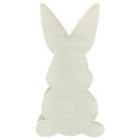 JESMONITE - Silicone Mould - Hare Front View - 13x7,6x3,1cm