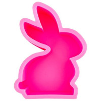 JESMONITE - Silicone Mould - Hare Side View - 12x8,6x3,1cm