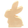 JESMONITE - Silicone Mould - Hare Side View - 12x8,6x3,1cm