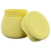 JESMONITE - Moule en Silicone - Rond Jar Avec Couvercle - 8,2x8,2x7cm