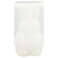 JESMONITE - Moule en Silicone - Petit Lapin - 9,2x5,2x4,5cm