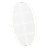 RESLIN - Moule en Silicone - Irrégulier Bol Ovale - 23,7x13x2cm
