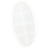 RESLIN - Moule en Silicone - Irrégulier Bol Ovale - 23,7x13x2cm
