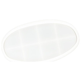 JESMONITE - Silicone Mould - Irregular Oval Dish L - 23,7x13,3x2cm