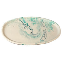JESMONITE - Silicone Mould - Irregular Oval Dish L - 23,7x13,3x2cm
