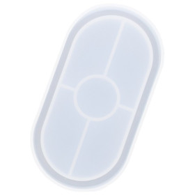 RESLIN - Moule en Silicone - Coupelle Ovale - 18x9,5x2cm