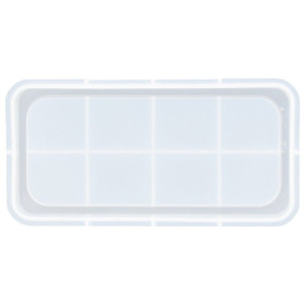 JESMONITE - Moule en Silicone - Plateau Rectangulaire - 18,2x9,3x1,2cm