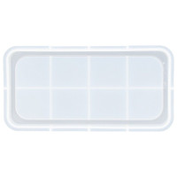 JESMONITE - Silicone Mould - Rectangular Tray - 18,2x9,3x1,2cm