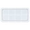 JESMONITE - Moule en Silicone - Plateau Rectangulaire - 18,2x9,3x1,2cm