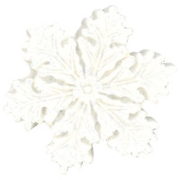 JESMONITE - Moule en Silicone - Flocon - 7,7x7,1x3,3cm