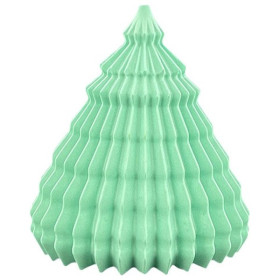 JESMONITE - Silicone Mould - Striped Christmas Tree M - 9,7x9,7x11,7cm