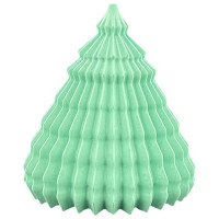JESMONITE - Moule en Silicone - Rayé Sapin De Noël M - 9,7x9,7x11,7cm
