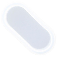 JESMONITE - Moule en Silicone - Ovale Pot - 10,3x5,5x3,5cm