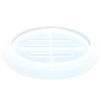 RESLIN - Moule en Silicone - Porte-savon - 15x10,5x2,6cm