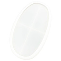 JESMONITE - Silicone Mould - Irregular Oval Dish S - 19,4x11,8x1,8cm
