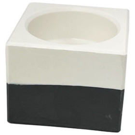JESMONITE - Silicone Mould - Small Cube Candle Holder - 7,1x7,1x4,1cm