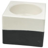 JESMONITE - Moule en Silicone - Petit Cube Bougeoir - 7,1x7,1x4,1cm