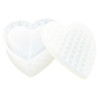 JESMONITE - Moule en Silicone - Cœur-shaped Box - 8x8x2,5cm
