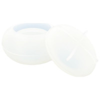 JESMONITE - Silicone Mould - Jar with Lid - 6x6x4cm