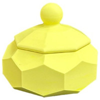 JESMONITE - Silicone Mould - Faceted Box with Lid - 9,1x4,5x4cm