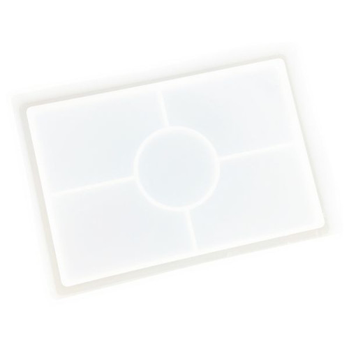 RESLIN - Silicone Mould - Rectangular Coaster - 15,5x11x2cm