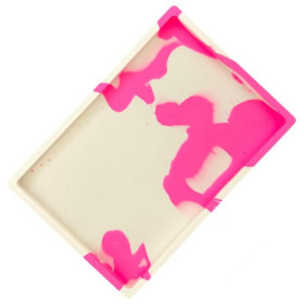 JESMONITE - Moule en Silicone - Plateau Rectangulaire - 15,5x11x2cm